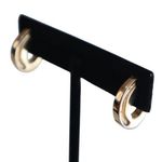 Set Of 3 Pairs of Earrings Gold Photo 0