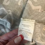 Paper Heart  Olive Abstract Print Linen Blend Sleeveless Maxi Dress Sz Large Photo 9