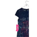Betsey Johnson Betsey‎ Johnson Women's Dress Lace Multi Transparent Overlay Floral Navy 4 NWT Photo 7