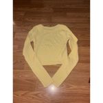 Garage Ribbed Long Sleeve Crop Top Size XS Photo 4