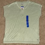 Orvis  Classic Collection V-Neck Cap Sleeve Top Lightweight Tee Shirt‎ green L Photo 0
