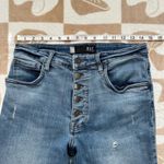 Kut From The Kloth  Mom Jeans High Rise Button Fly Cropped Denim Jeans‎ Sz 4 Photo 6