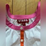 STAUD Demi Mini Dress White Size XS Photo 2