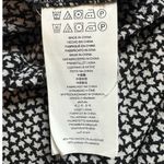 Michael Kors  Black White Print Ruffle Mini Skirt Photo 4