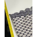 Free People Fair Isle Boho Knit Sweater Dress Crochet Trim Texture Fall Layering Photo 9