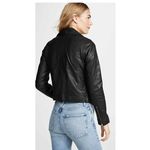Madewell Washed Leather Moto Jacket Size XS Photo 2
