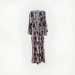 Haute Monde Jumpsuit Size 1X Floral wide Leg Elastic waist Long Sleeve NWT Photo 4