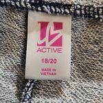 Lane Bryant  Active Heather Blue Drawstring Capri Athletic Pants NWT Size 18/20 Photo 6