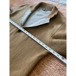 Paul Taylor Men’s Italy Wool Blend Camel Brown Long Cardigan Three Button Size M Photo 2