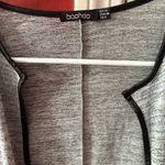 Boohoo  Gray Open Front Knit Cardigan with Pockets Photo 1