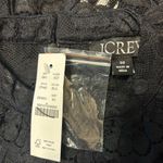 J.Crew  Women’s Lace MockNeck Top Black Size 00 NWT #CF449 Photo 7