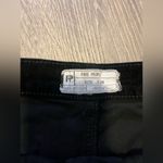 Free People Black Corduroy Shorts Women’s Size 24 Bohemian Boho Stretch Festival Photo 5