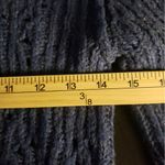 Free People  Navy Blue Knit Crewneck‎ Sweater Women’s XS Photo 3