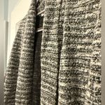 89th & Madison Black Grey Heather‎ Long Sleeve Cardigan Sweater Women’s Large Gray Photo 2