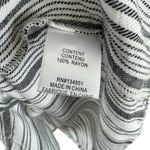 WAYF Anthropologie Striped Lightweight Sleeveless Collared Rayon Button Up Sz L Photo 4