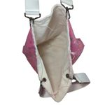 Soffe  Pink Star Print‎ Canvas Tote Bag Beach Bag Everyday Carry All Photo 3