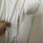 New! Saints + secrets Only Yours Frill Trim Waist Tie Satin Mini Dress White LRG Size L Photo 4