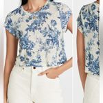 Love Shack Fancy  Rubin Cropped Tee XS Photo 0