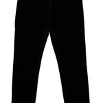 ANINE BING Jeans Womens 28 Black Raw Hem Straight Leg Cropped Mid Rise Photo 0