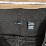 EXPRESS vintage black dress pants women’s size 7/8 bootcut with clasp belt Photo 3