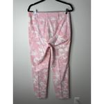 Anthropologie Jamie Tie Dye Trousers Pants Pink White Batik Floral Tailored 8 Photo 3