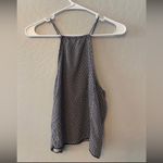 Brandy Melville ⭐️ black and white floral halter style tank top one size Photo 2