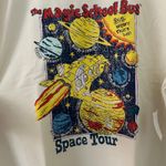 Desert Dreamer The Magic School Bus Space Tour Graphic Cream Sweatshirt 2X New Photo 1