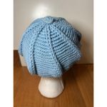 Hat Cap Strap Back One Size Blue Knit Cotton Baseball Style Mens Womens Photo 2