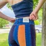 Chloé Cropped Corduroy-paneled High-rise Flare Jeans Photo 4