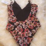 Leith  floral scoop back swimsuit Photo 3
