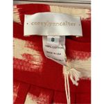 Anthropologie  Corey Lynn Calter Cotton Pleated a Mini Skirt 8 NEW Photo 4