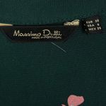 Massimo Dutti  Green Floral Blouse 6 Business Casual Photo 1