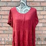 NWT  Red Pullover Scoop Neck Top Torrid Size 1 US 14-16 Photo 0
