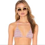 Eberjay Eberjey Pink White Tribal Strappy Bikini Top Sz M Photo 58