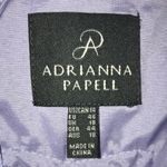 Adrianna Papell Women’s Floral Lace Knit Purple Evening Formal Sheath Dress Photo 9