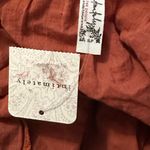 Free People NWT  Burnt Orange Sundown Bodysuit Size S Photo 4