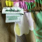 Aerie Women's Brown and Pink Tropical Print Shorts Size M NWOT Photo 4