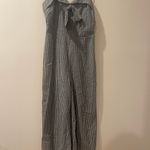 Miley + Molly Striped Jumpsuit Photo 3