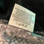 White Stag  Draped Cardigan Lightweight Stretch Snake Print M Photo 6