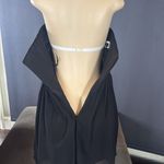 Women’s Black Strapless Short Chiffon Homecoming Party Dress Size M (8) NEW Photo 7