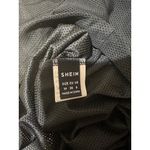 SheIn ~ Short Sleeve Front Tie Top ~ Size Medium ~ Off Black Photo 4