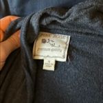 Pink Rose  Charcoal Drape Cardigan Sweater Photo 1