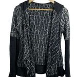 prAna Graceful Open Wrap Hooded Moonrock Cardigan in Grey Size S Photo 5