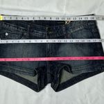 EXPRESS X2 Quality Denim Stella Jeweled Sparkly Beaded Jean Shorts 6 Moto Bling Photo 9