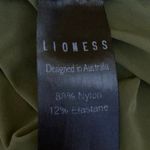 LIONESS Green Sleeveless Fringe Boat Neck Cami Camisole Blouse Tank Top Size XXS Photo 3