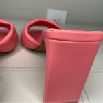 Call it spring  Pink Quilted Mule Heels Sandals Size 9 Waterfall Square Toe Photo 6