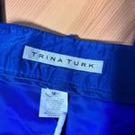 Trina Turk  Size 10 Royal Blue‎ Dress Pants Photo 7