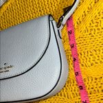 Kate Spade Leila Mini Periwinkle Pebbled Leather Crossbody Bag Photo 9