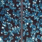 Self Portrait Self-Portrait Turquoise Sequin Mini NWOT Photo 8