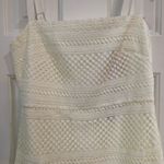 J.Crew  Geometric Lace Midi Dress Ivory Size 0 Photo 3